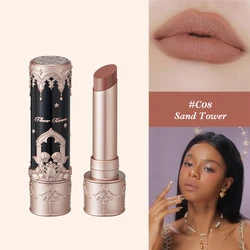 Radiant Bloom Vegan Tinted Lip Oil - Hydrating & Non - Sticky Shine (C08 Sand Tower)