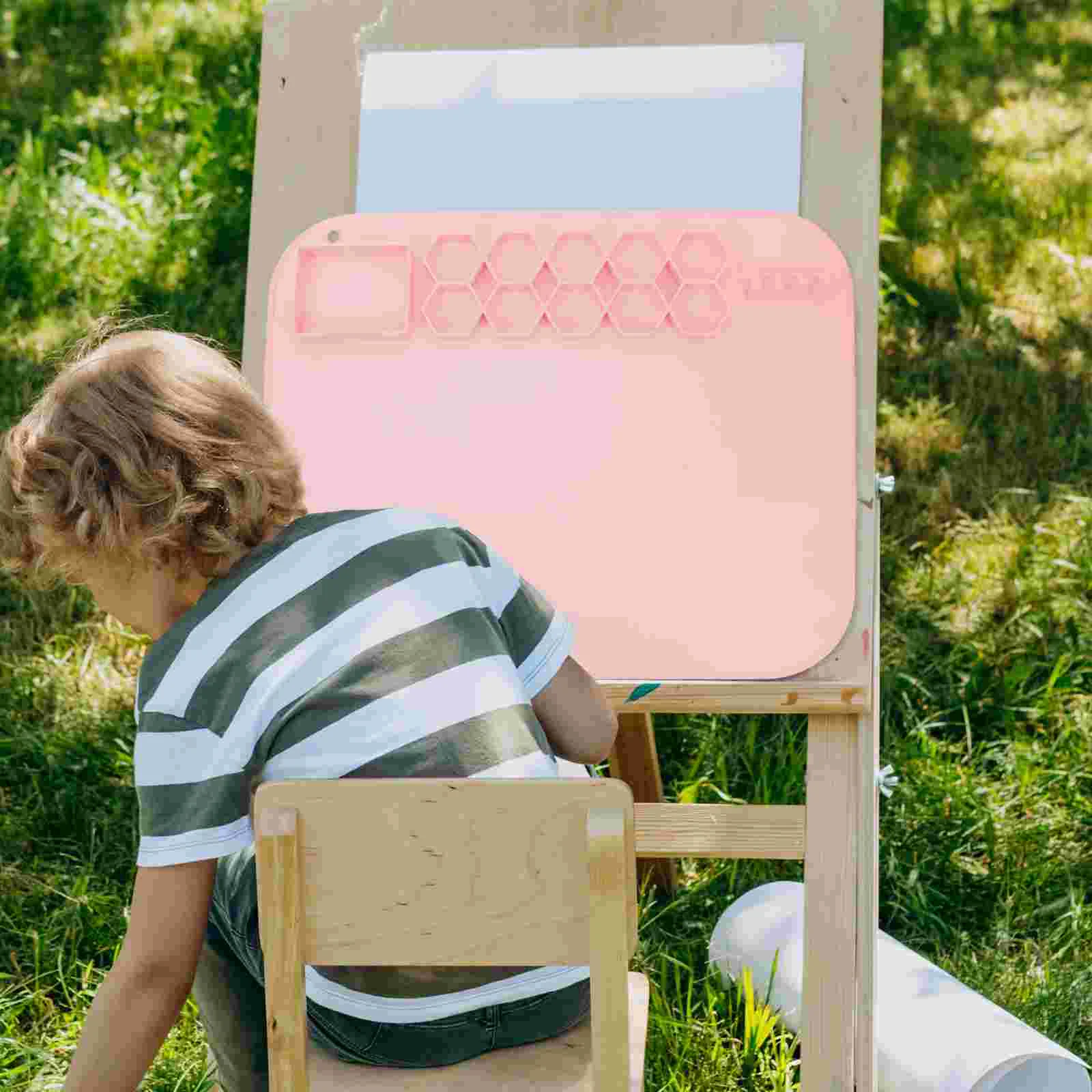 

Силиконовый коврик для рисования для студентов, поделки для распыления смолы, розовая эпоксидная подкладка