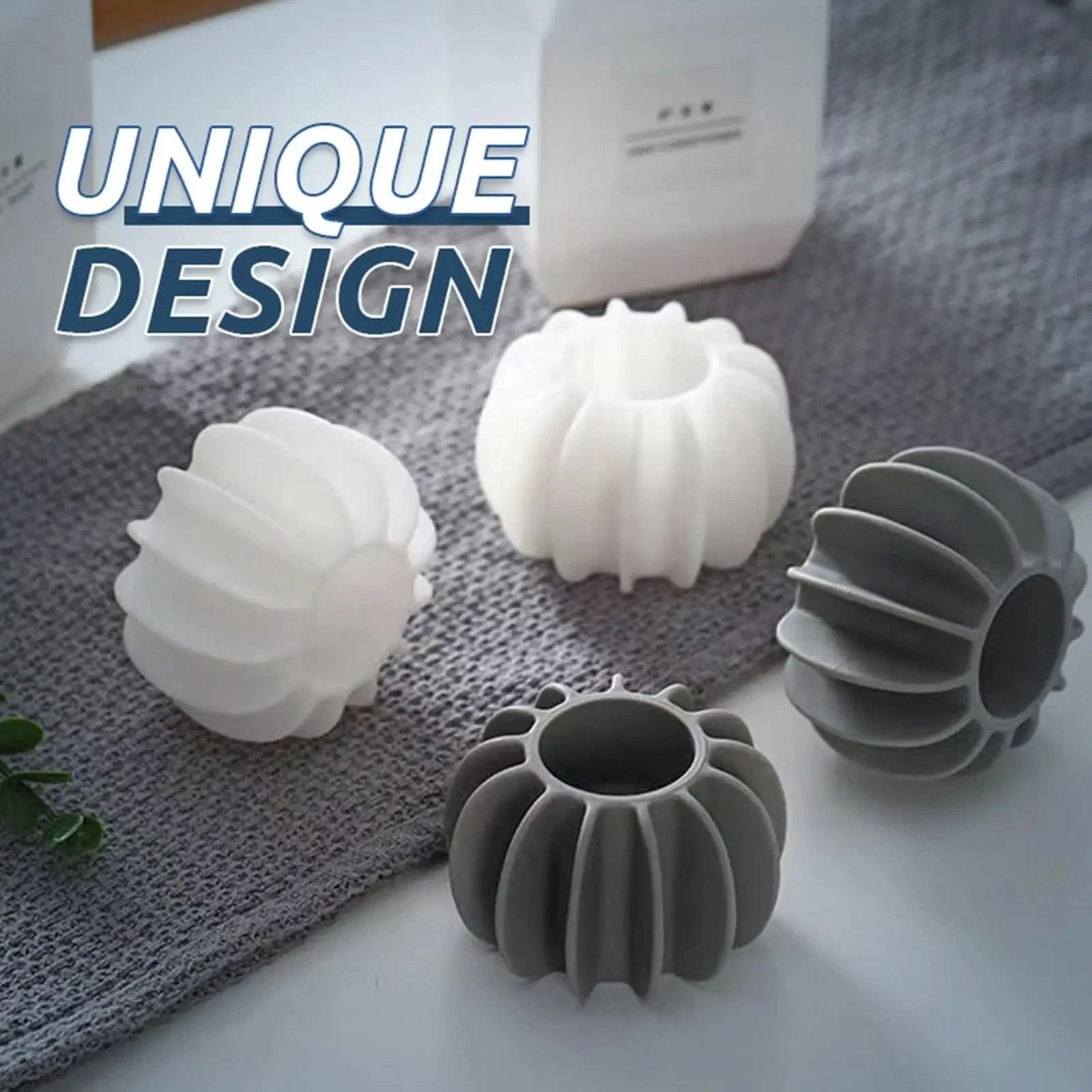 Reusable Magic Laundry Balls 3/5/10 Anti-Tangle for Washing Machine Silicone Steam Dryer Balls
