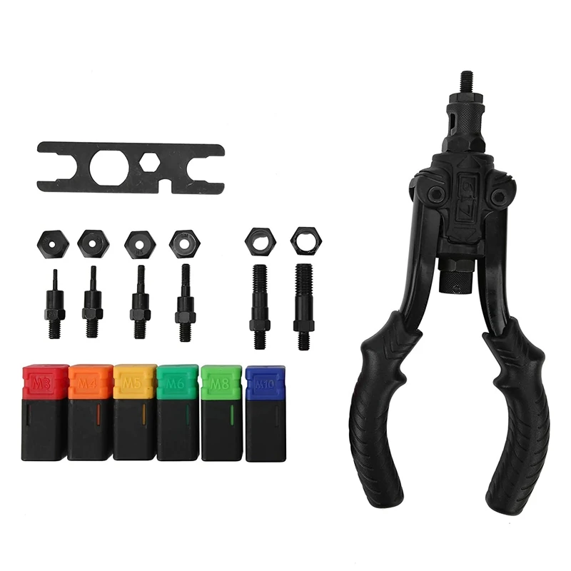 black-double-handle-nut-kit-rivet-rivet-grab-aluminum-alloy-household-manual-nailing-tool