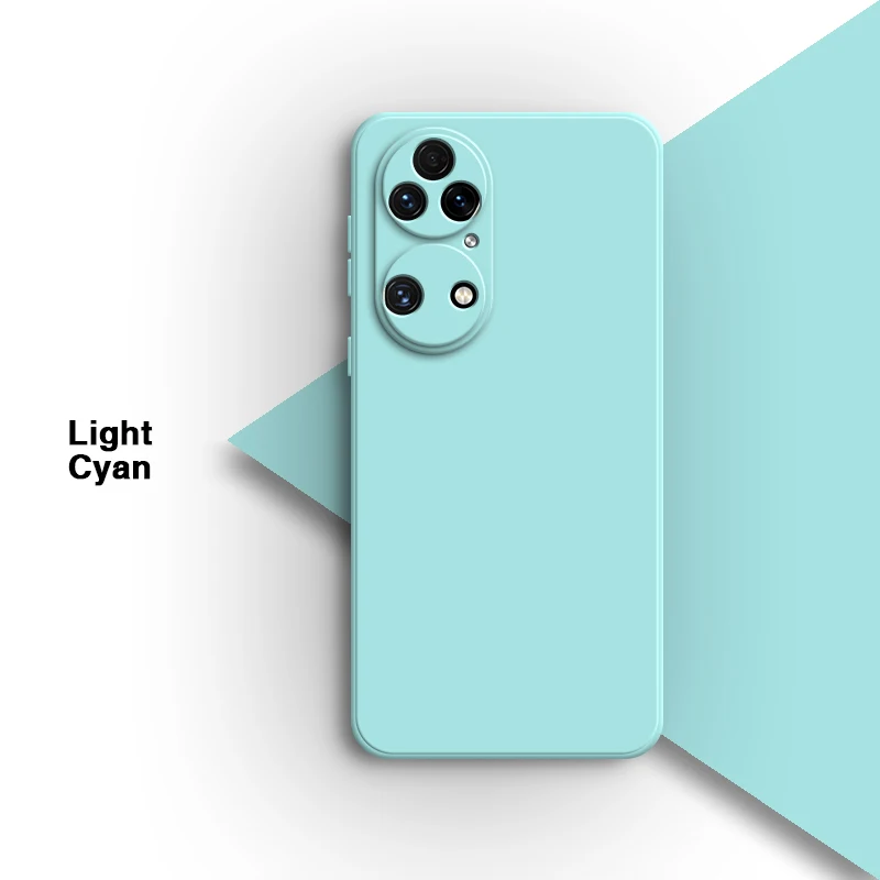 Shockproof Premium Liquid Silicone Gel Phone Case - High-Quality Soft Back Cover