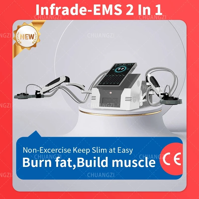

High Tech EMS Muscle Stimulator Machine Electromagnetic Nove Sculpt 14 Tesla Body Sculpting EMSZERO Infrared Light Equipment NEO