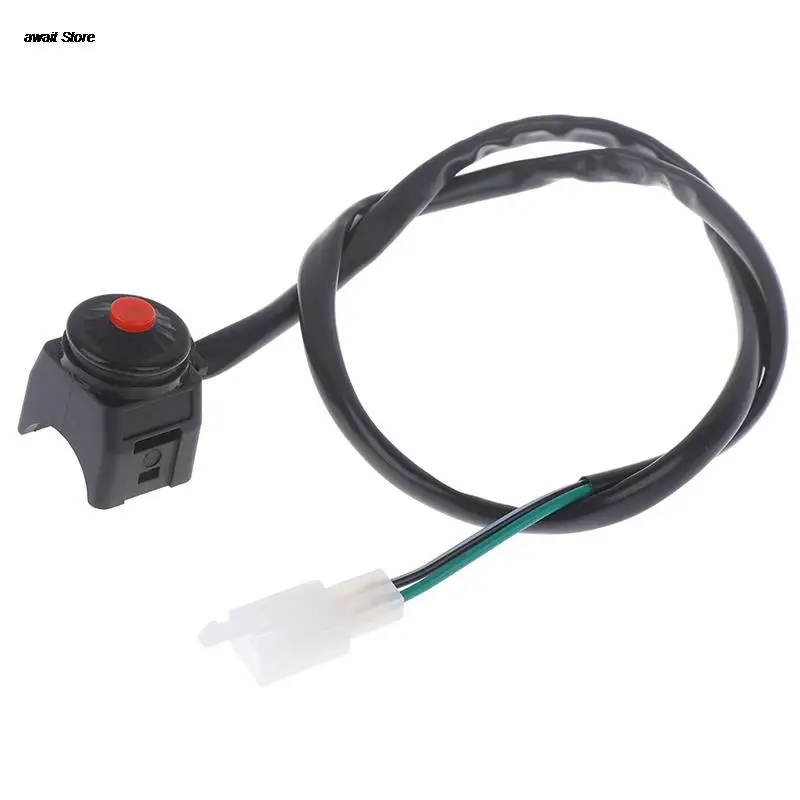 

22mm Handlebar Ignition Switches Motorcycle Universal Push Button 12V ATV Off Road Motocross Dirt Bike Controller