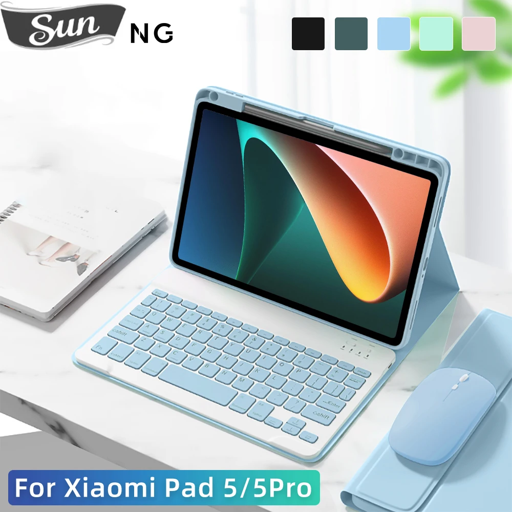 Per Custodia Mi Pad 5 Con Custodia Per Tastiera Per Xiaomi Pad 5 2021 Per Xiaomi Pad 5 Pro 11 In Cover Per Tablet Xiaomi Pad Accessori Funda