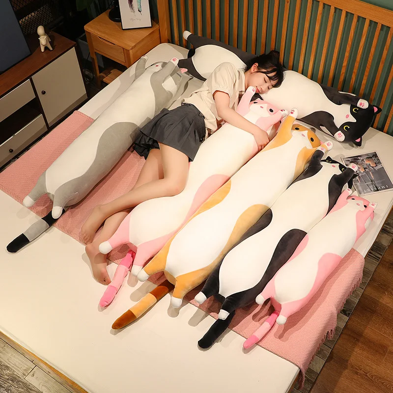 

Плюшевая игрушка в виде кошки, 50-130 см