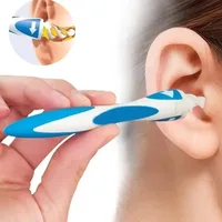 Outil dissolvant de cire d'oreille, nettoyeur d'oreille avec Silicone souple, 16 embouts de remplacement simplement pour saisir l'extrait du cérumen 6