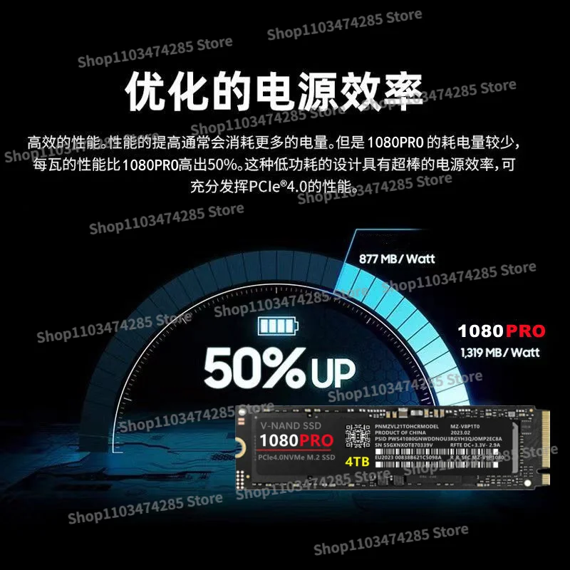 1080PRO  ϵ ũ,  ָ Ʈ ũ, SSd 1TB, 2TB, 4TB, M2 Nvme Pcle M2 2280 ̺, PS5, PS4, ũž