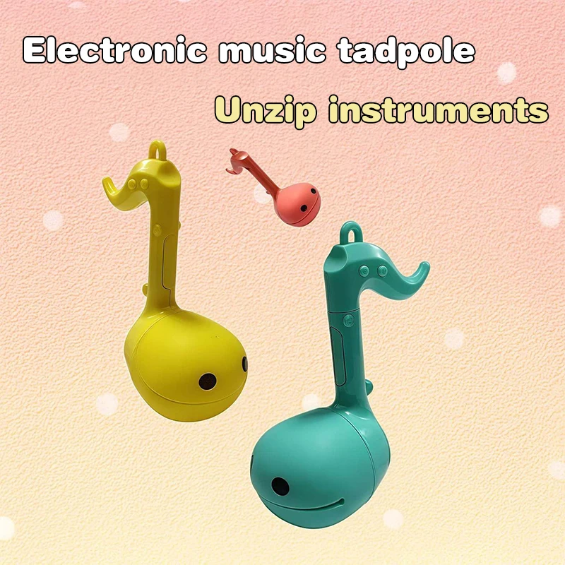*Otamatone Mini música electrónica juguetes musicales creativos de producción de sonido instrumentos musicales relajante