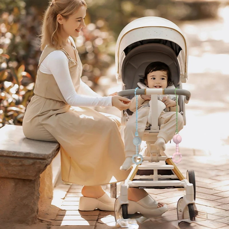 Silicone Anti-lost Chain Strap Adjustable Shell Shape Silicon Pacifier Holder Chain Baby Teether Toys Straps Stroller Accessorie Pacifier Chain Pacifier Clip Pacifier Accessories Stroller Accessories Baby Silicone Accessories Teething Toys Teething Toy Tethers