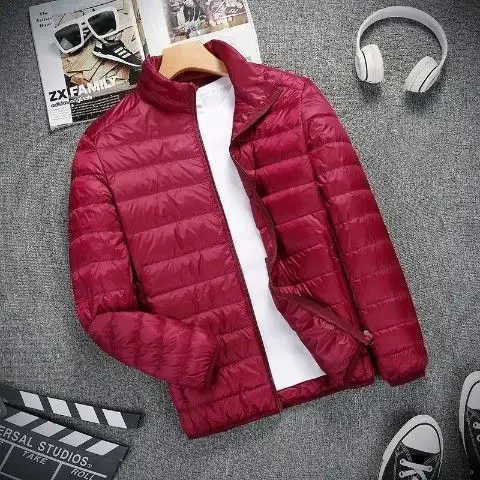 Chaquetas de plumas para hombre Abrigo acolchado para hombre Parkas acolchadas ligeras Novedades modernas y rebajas de invierno Modelos de ropa de abrigo vintage 2024