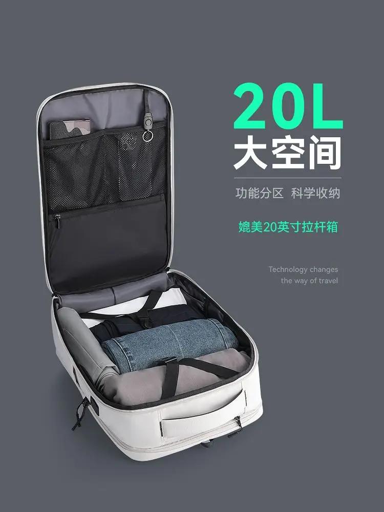 Gray Anti Theft Laptop Backpack for Men and Women