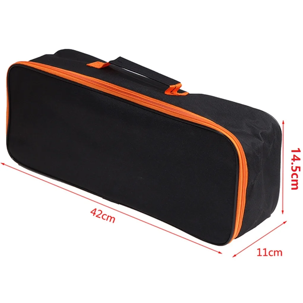 

1pc Polyester PVC Vacuum Cleaner Tool Bag With Handle Wear Resistant Chain Closure Storage Case Durable Pouch Belts Pouches