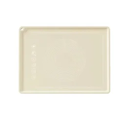 Premium Food Grade Silicone Kneading and Rolling Mat - Off white (Off white - 40x50cm)