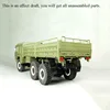 CROSSRC 1/12 RC Car MC6A Off Road Military Truck 3 Axles KIT Model Motor W/O ESC Toy TH10480 6