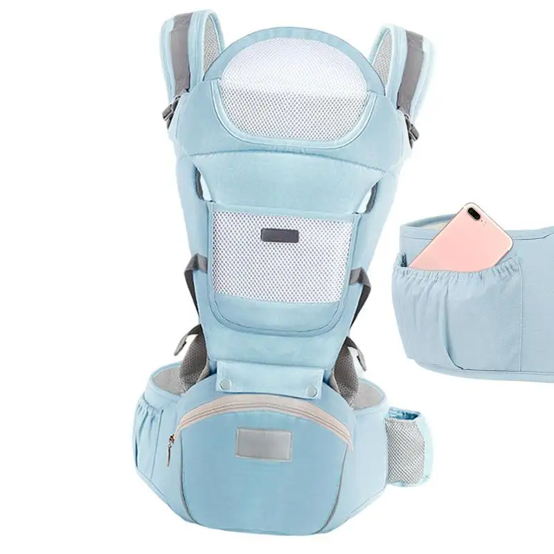 

Newborn Baby Carrier Baby Wearing Carrier Baby Sling Carrier 360 Ventilation Hood Storage Bag Night Reflective For Kids Baby
