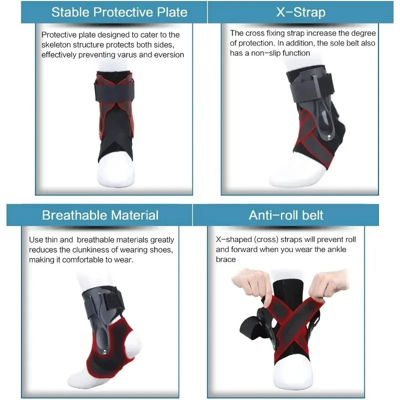 1 PC Fitness Sports Ankle Brace Gym Elastic Ankle Support Gear Foot Weights Wraps Protector Legs Power Weightlifting ankle support ankle straps fitness ankle straps ankle support brace ankle wrist cuffs ankle wrist weights