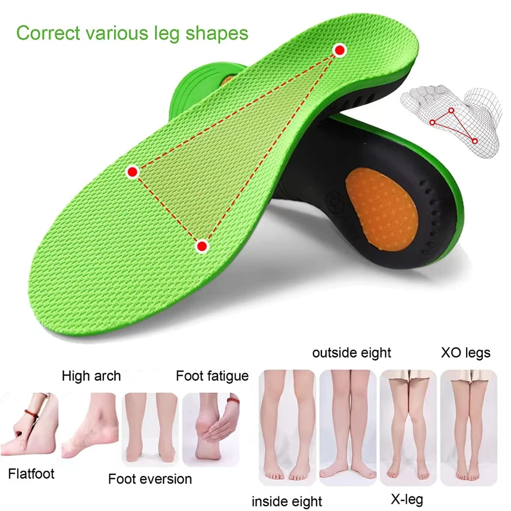 Enhanced Comfort Orthopedic Arch Support Insoles
