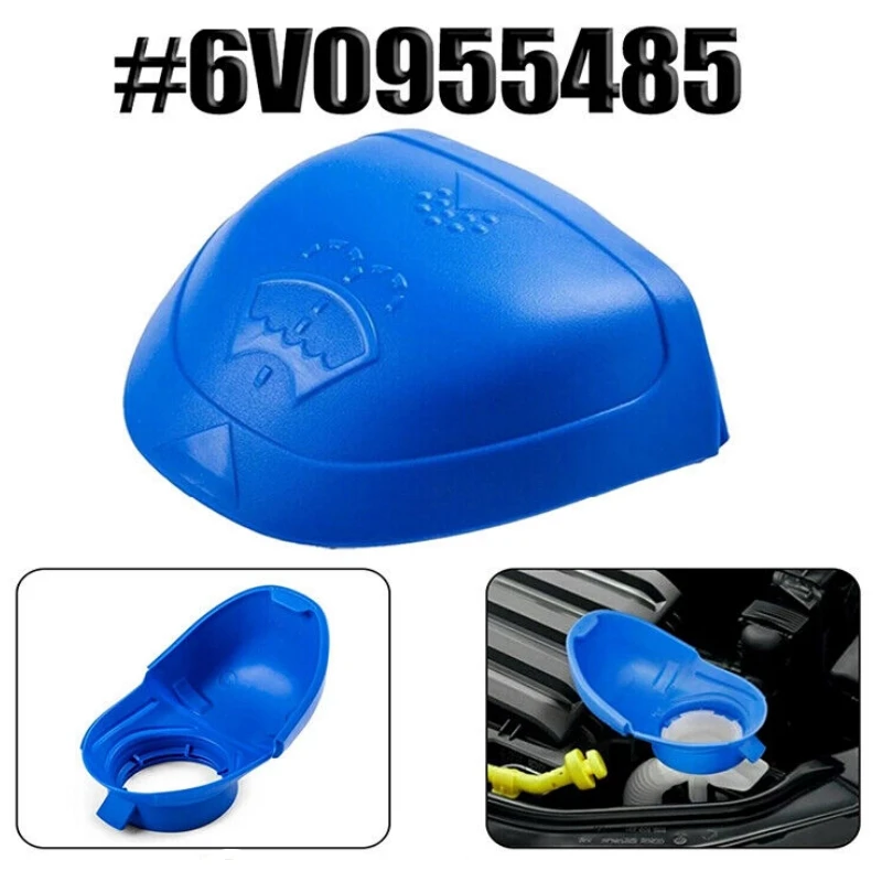 

6V0955485 6V0 955 485 резервуар для жидкости мойки стеклоочистителя крышка бутылки крышка пластиковая синяя крышка для Audi Для VW SKODA
