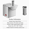 PBOBP Automatic Electric Sausage Slicer Small Machine Commercial Vegetable Cutter Cucumber Ham Sausage Slicer Slicing Machine 2