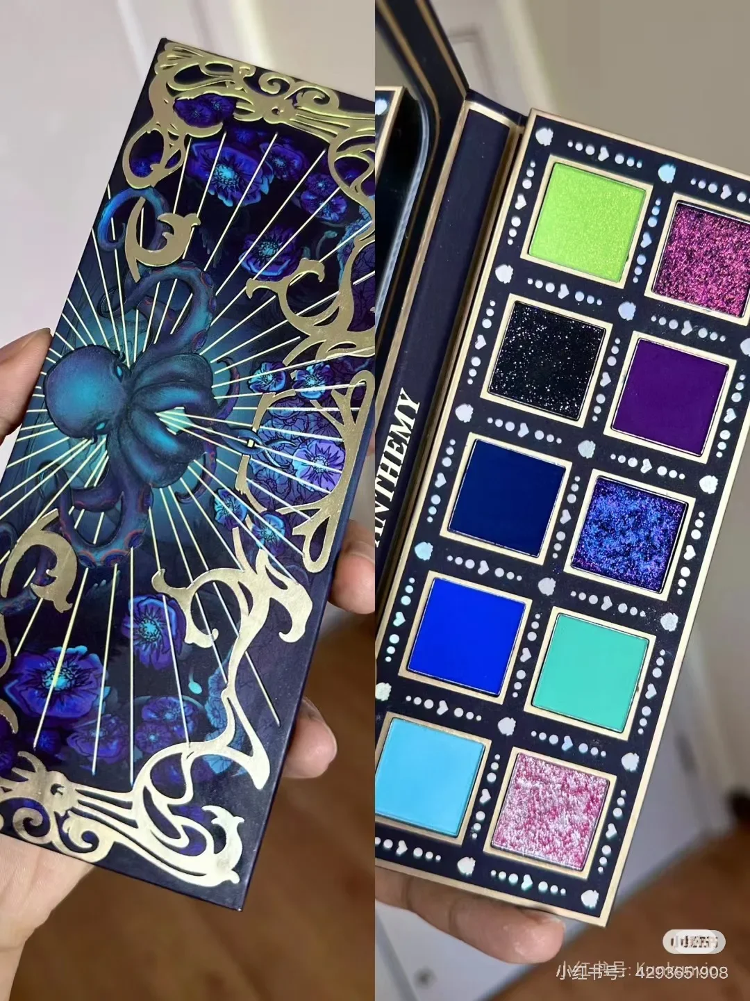 Eye Shadow Plate 10 Color Matte Shimmer Chameleon Waterproof Long-lasting Pearly Shiny Metal
