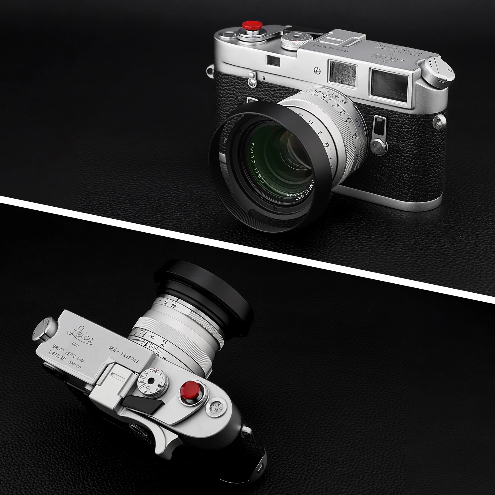 Amazon | メタルスクエアレンズフード（キャップ付き）、Voigtlander