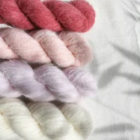 50g Brushed Cashmerino Yarn Extrafine Merino and Cashmere Blended Knitting Yarn for Sweater 1
