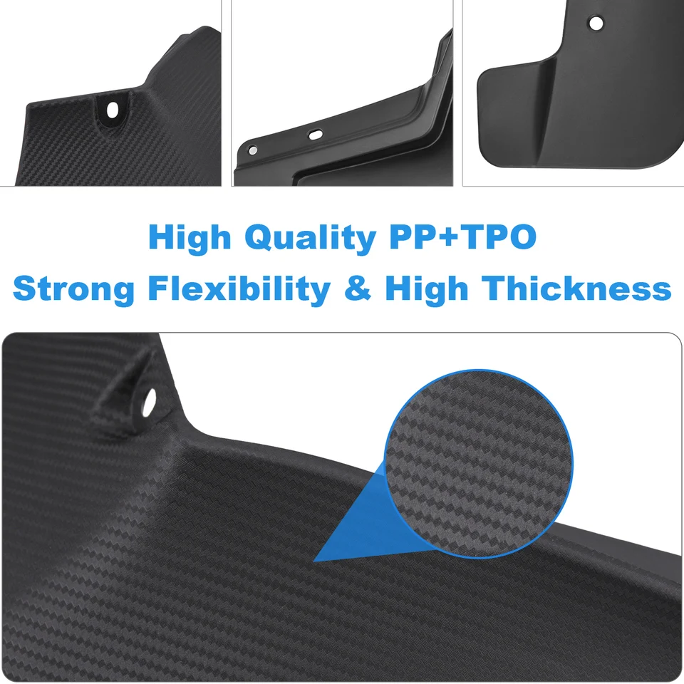 For BMW I3 Electric Mud Flaps Mudguard Mudguard Mudguards Fenders Mudguards Car Accessories Car Styline 4 PCS durable