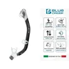 Adult Snorkel Set Mask Dry Snorkel Adjustable Fins - Light for Travel - Ocean Set: Designed in Italy