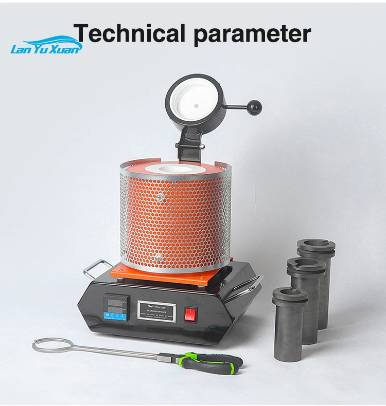 

China Fabriek Groothandel 220V Goedkope Kleine 2 Kilo Goud Smeltoven