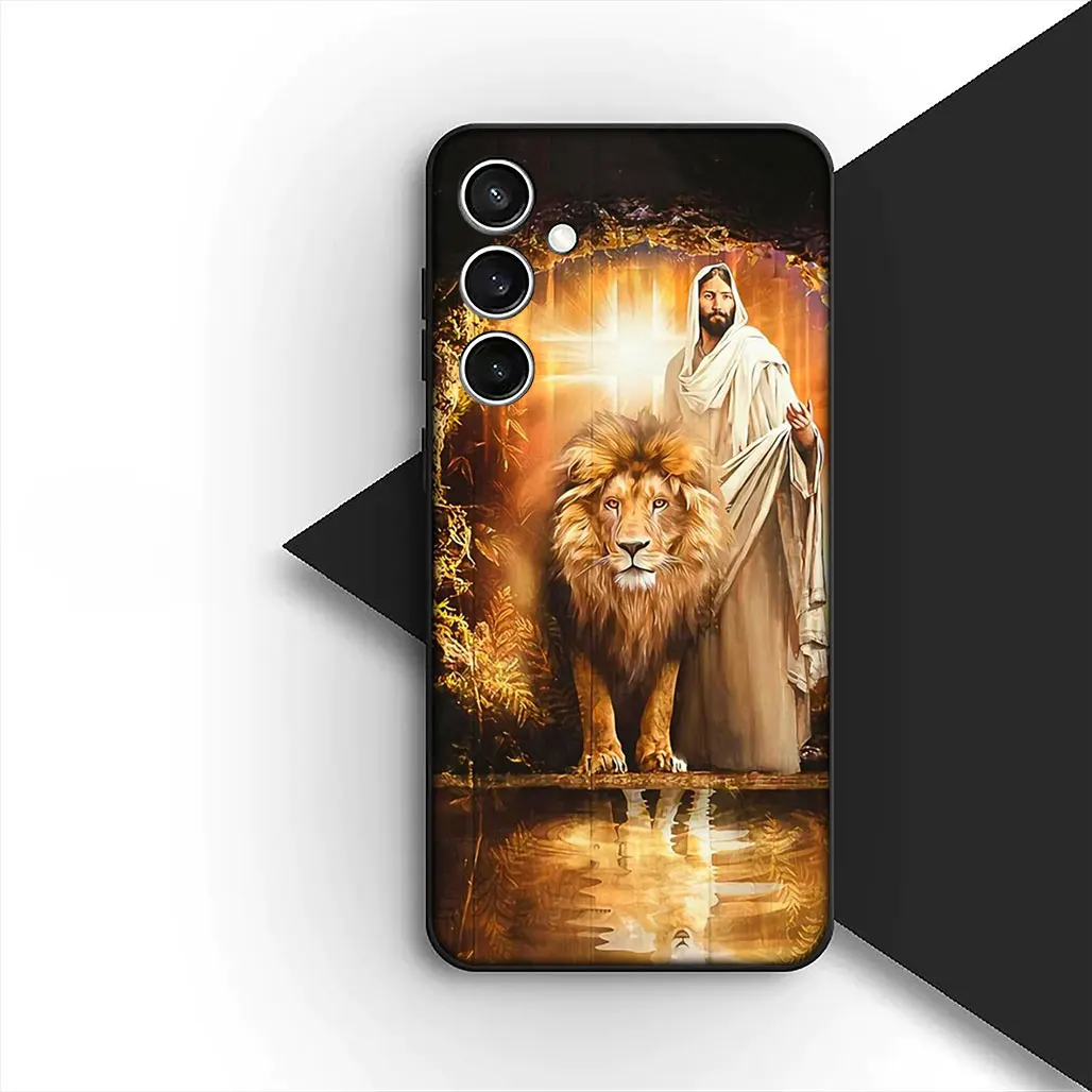 Divine Savior Christian Cross Phone Case Cover