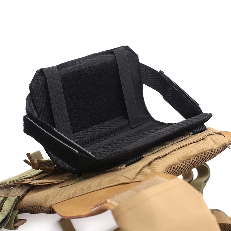 1pc Tactical Admin Map Pouch Phone Holder Outdoor Vest Plate Carrier Front Panel Belt Pack Hunting Accessories Utility EDC Bag