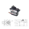 GOTECK 2PCS 9g Digital Servo 2.2 Torque Micro Full Metal Gear Mini Servo With Metal Horn for RC Car Boat Fixed-Wing Robot Toy 4