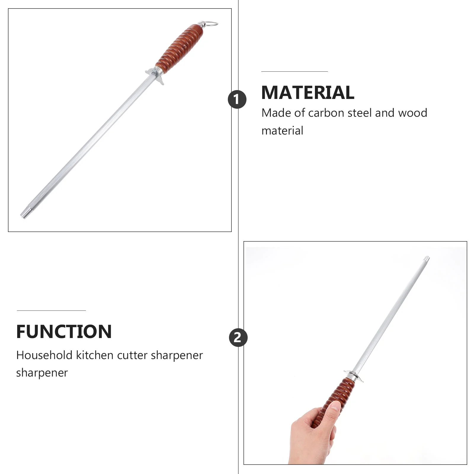 Handheld Cutter Sharpening Rod Kitchen Honing Stick Multi purpose Cutter Sharpener for Precise Grinding and Quick Sharpening knife sharpener kitchen knife sharpener knife sharpening stone diamond sharpening stone