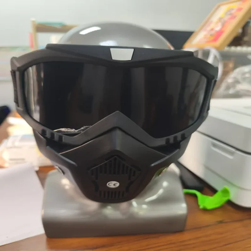 Full Face HD Transparent Protective Goggles - Fog-proof, Sand-proof, Versatile Breath & Wind Protection