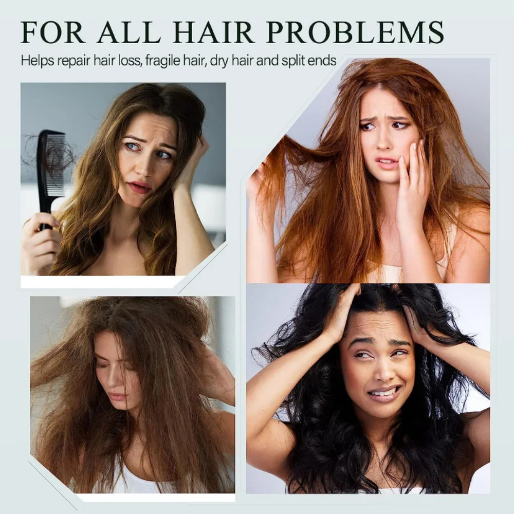 Fragrance Smooth Hair Care Essence Lotion A Touch of Smooth Hair Mask Lazy Person Wash-free Conditioner for Dry Damaged