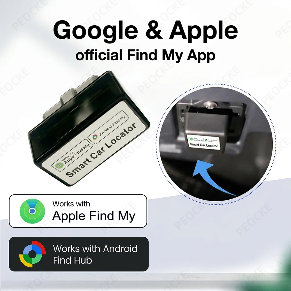 Localizzatore GPS OBD Smart per Auto, Anti-smarrimento, Compatibile con Apple Find My e Google Find Hub - immagine 4