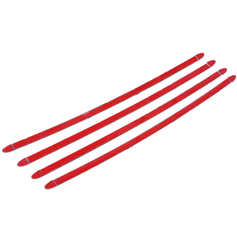 Car Bumper Sticker 4Pcs Universal Car Body Strip Bumper Protector Decoration Anti-collision Corner Styling