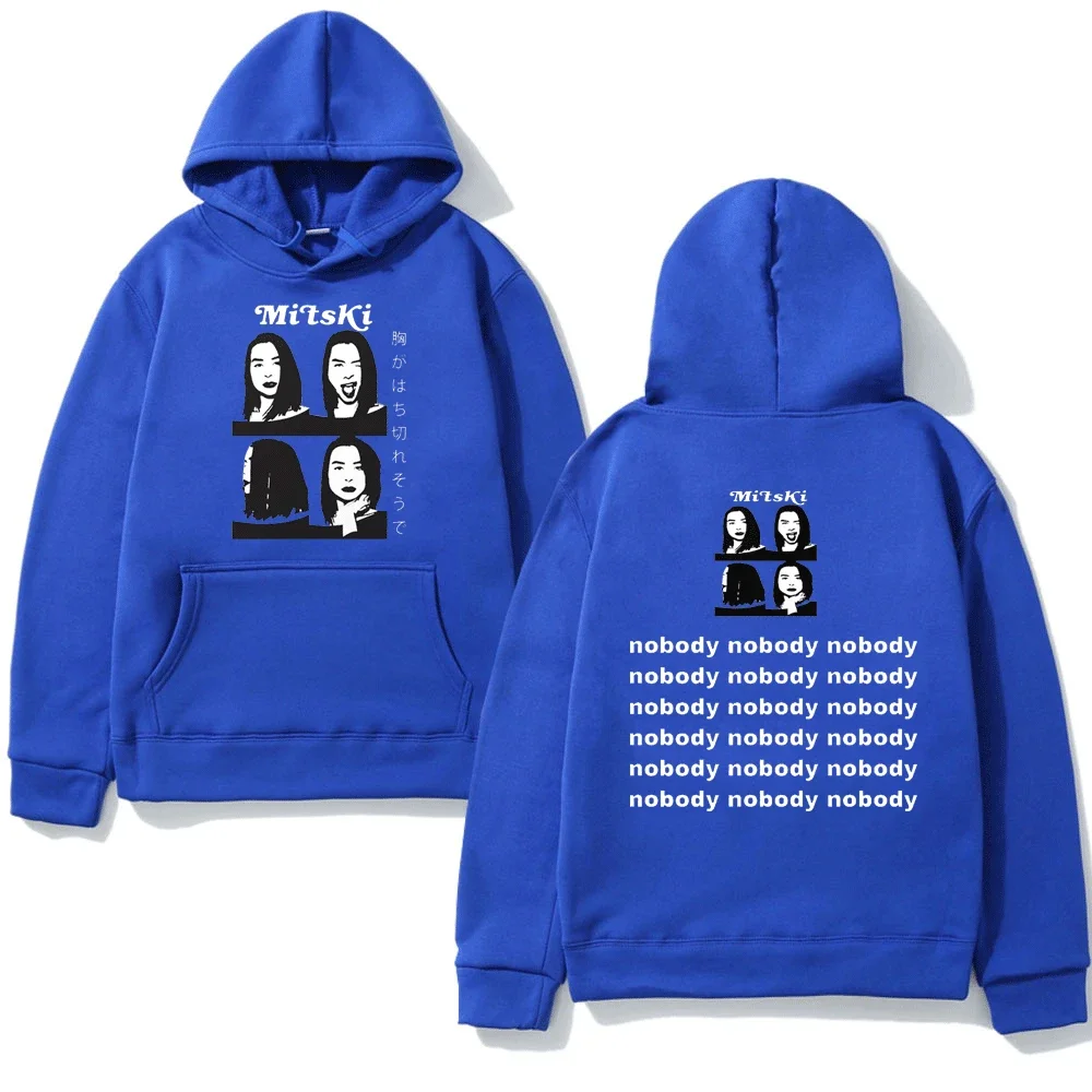 

Misky Bury Me in Makeout Creek Hoodie for Men and Women Harajuku Printed Denim No Man Sweatshirt for Men Long Sleeve Pullover