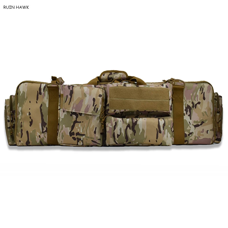 Outdoor Multifunctional Sports Tactical Bag 1000D Nylon Large Gun Shoulder Bag Hunting Shooting Rifle Gun Bag