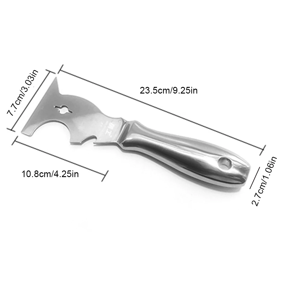 10 in 1 Putty Knife Paint Scraper Tool Multifunction Painters Knife Taping for Removing Caulk Painting Wood and Wallpaper