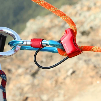 Rappel ATC Belay Device Discensore Escursione da campeggio all'aperto Attrezzatura per arrampicata su roccia Viaggiare Parti portatili facili da trasportare