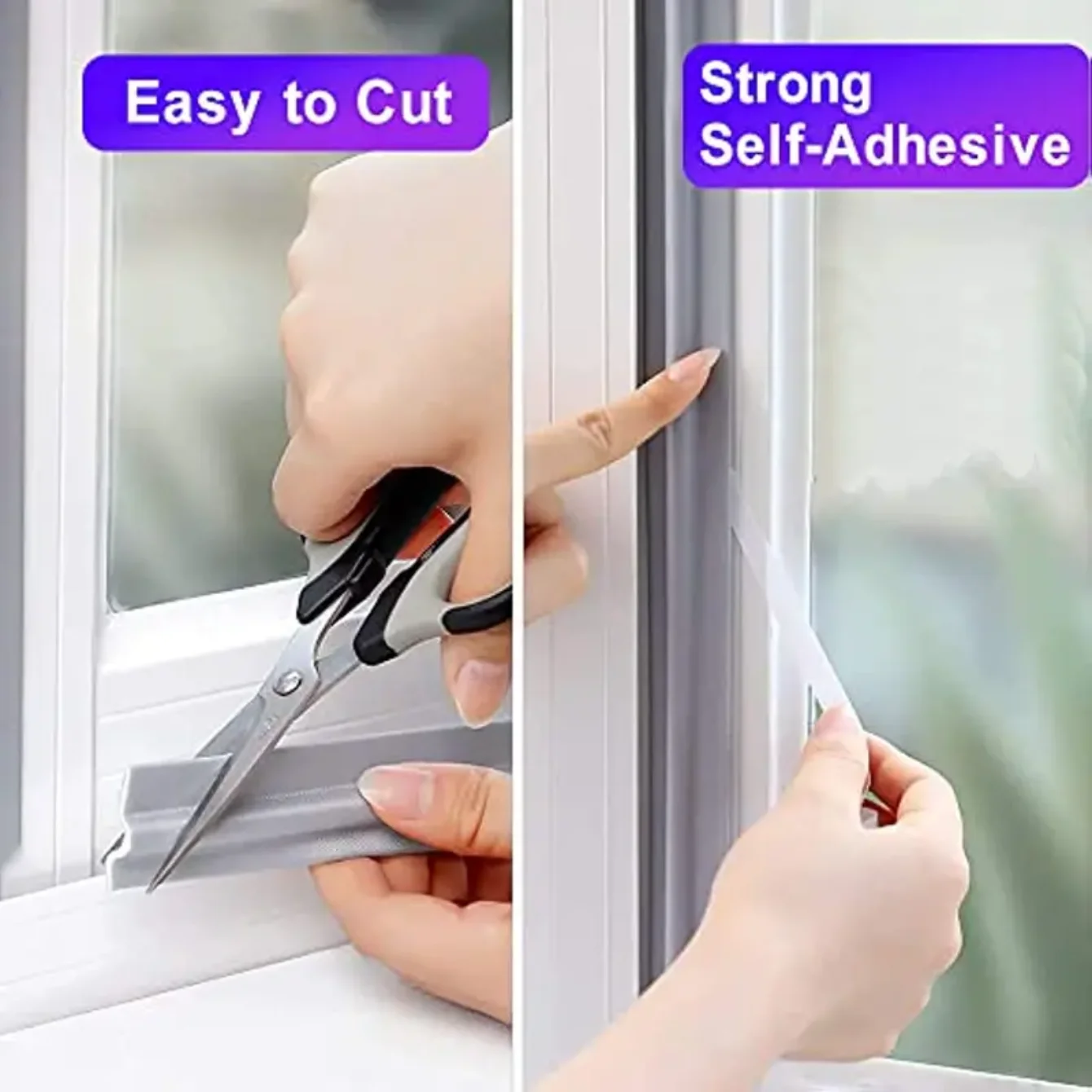 Universal Self-Adhesive Weatherproof Seal Strip