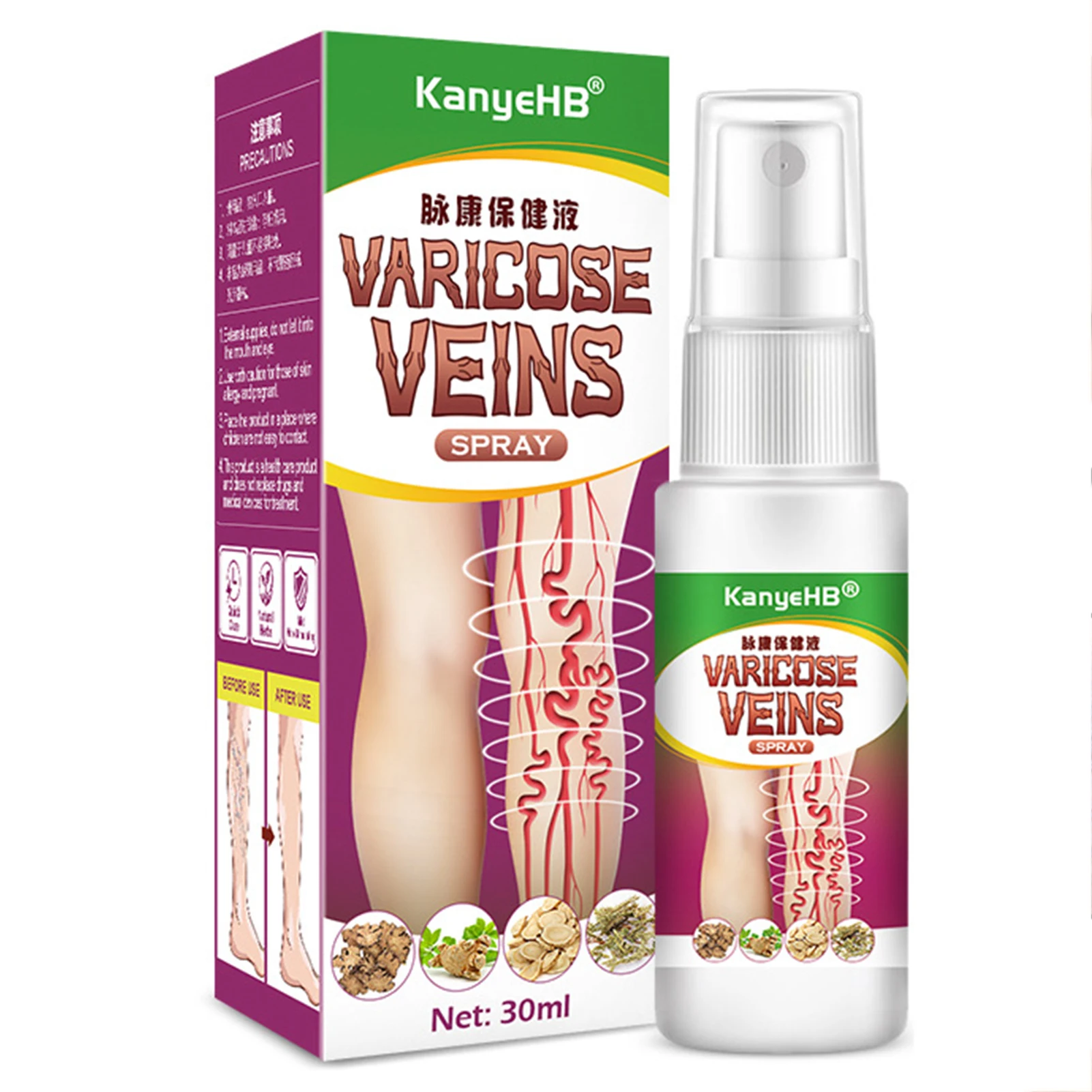 Leg Varicose Vein Massage Effective Feet Treatment Elder Applicable