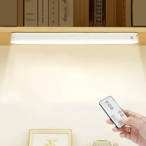 Lamp Bedroom Night Lamp LED Light Stepless Dimming Reading Study Office Lamp Rechargeable Table Lamp For Bedroom