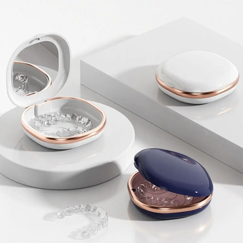 Portable PC Storage Box for Orthodontic Retainer and Mouthguard
