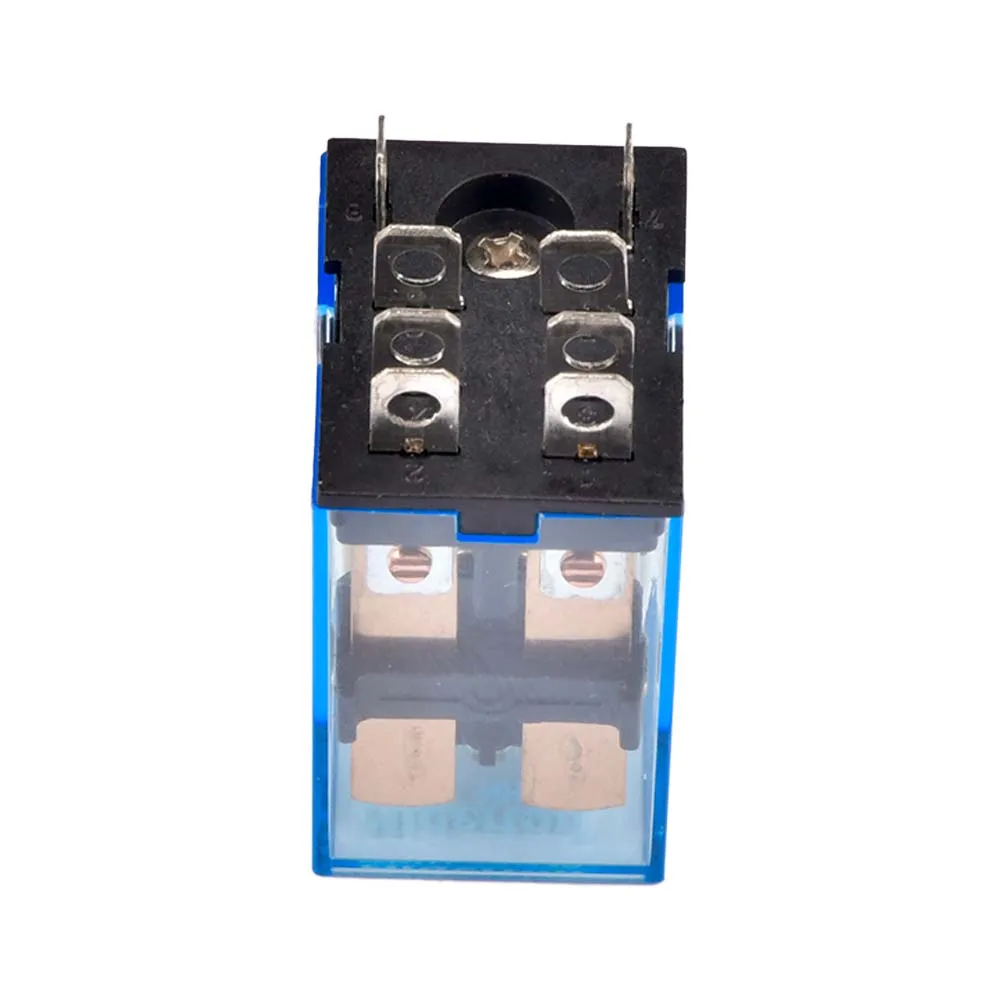 Side view of the relay with visible terminal layout