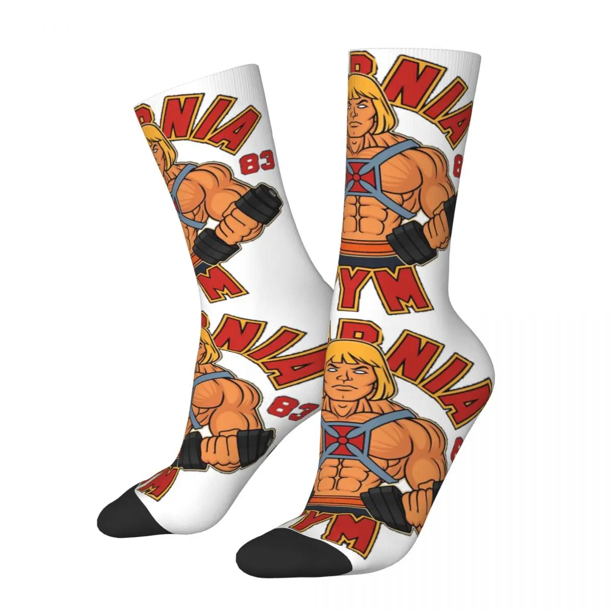 He-Man Eternia Graphic 1 Masters Of The Universe Calzini Invernali Unisex Ciclismo Fun Printing Socks Street Style Crazy Sock