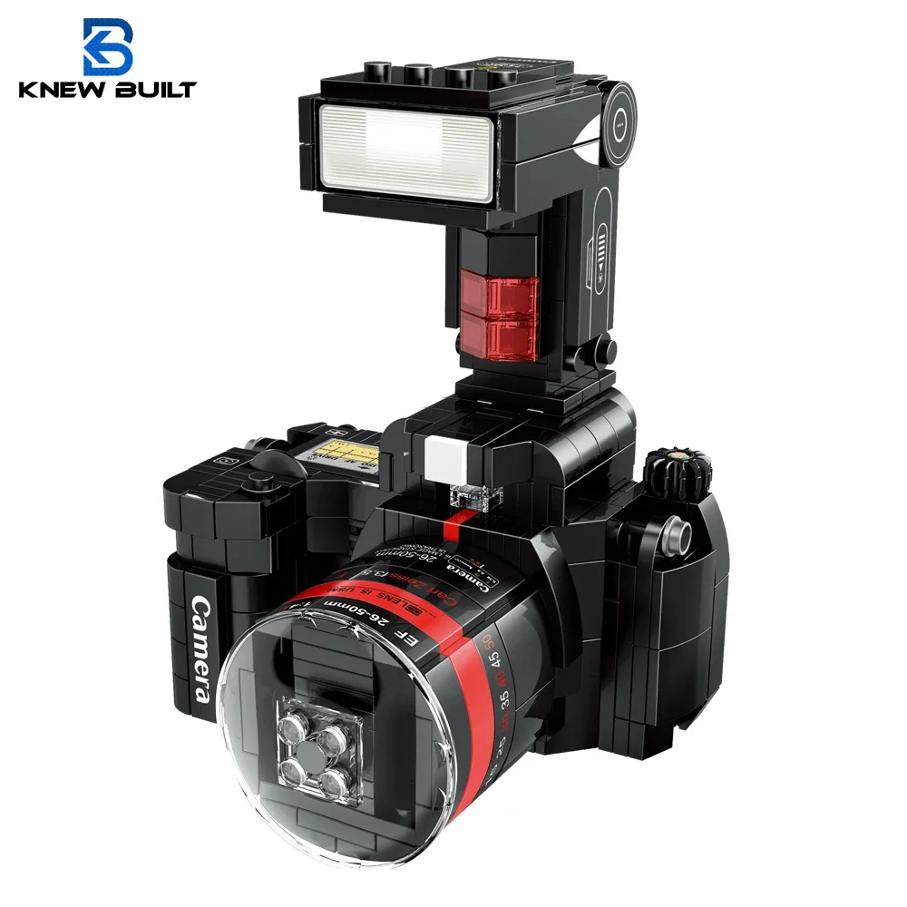 Idee creative classiche Building Blocks Mini Bricks Set di costruzione per fotocamera digitale Giocattoli modello creativo per adulti Micro Building Block Giocattoli fai da te per adulti - 622 pezzi