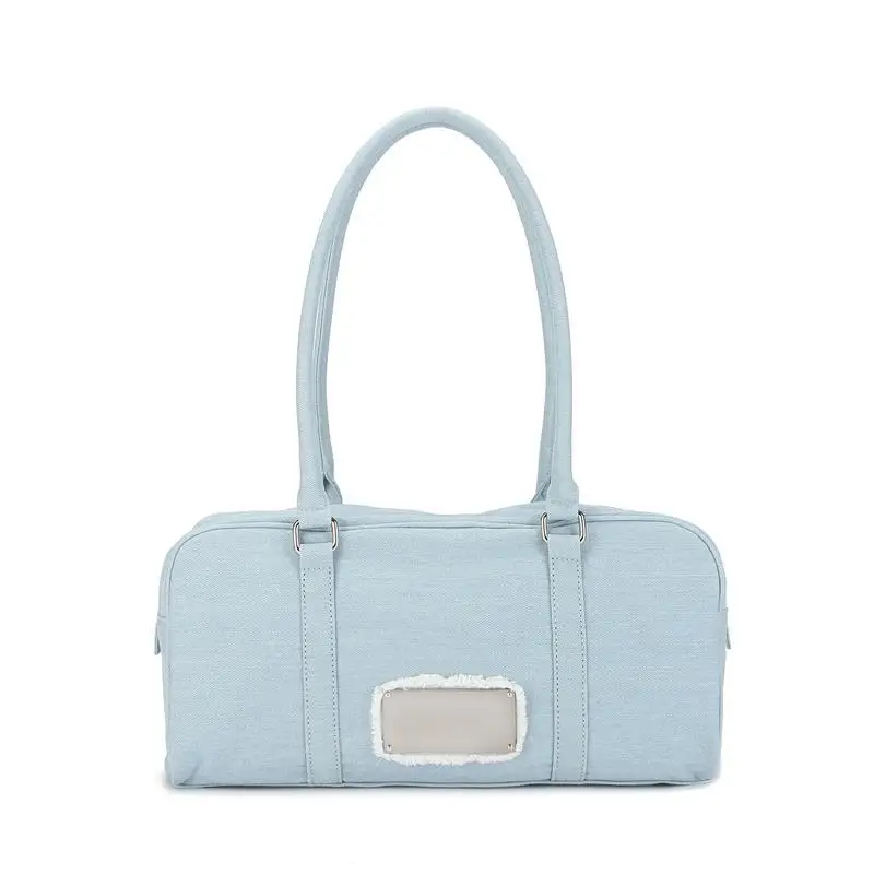

Korean Minority Designer Vintage Casual Underarm Shoulder Bagslarge Capacity Zipper Handbags Female 2024 New All-match Bolsos