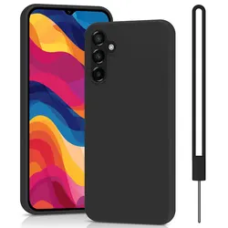 Premium Silicone Shockproof Phone Case with Lanyard Cord - Elegant Protection Cover - S10 6.1 inch (Case and Cord)